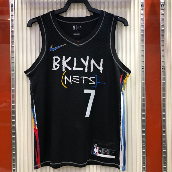 Regata NBA Brooklyn Nets City Edition 20/21 Kevin Durant - Preta