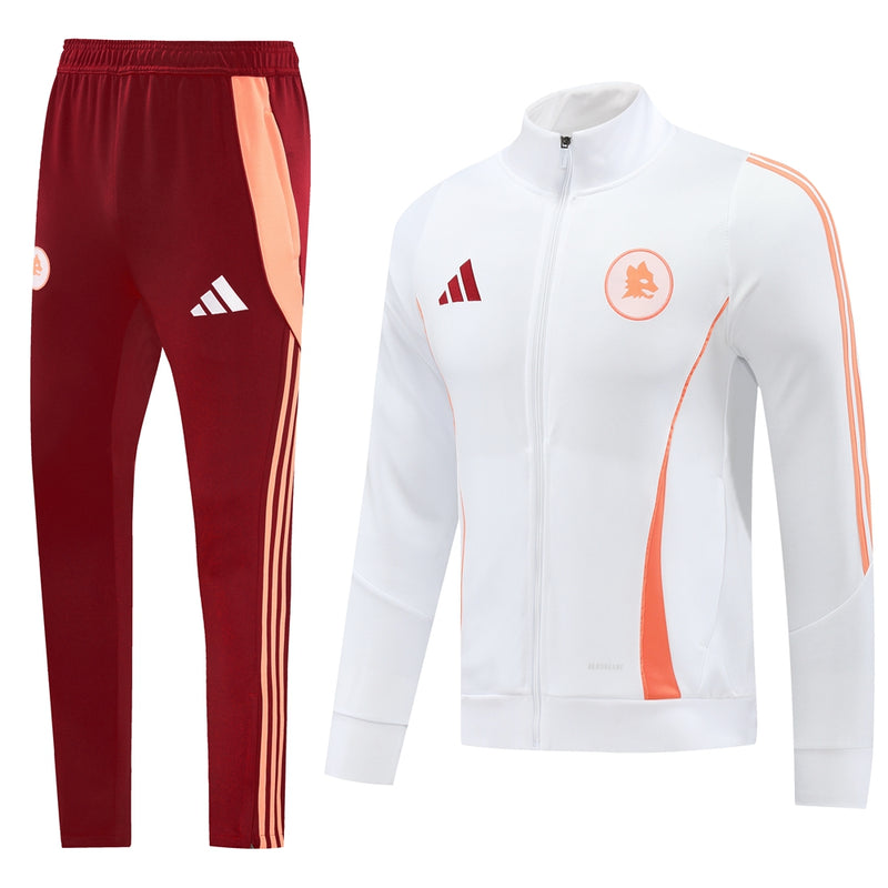 Conjunto Roma 2024/25 - Branco