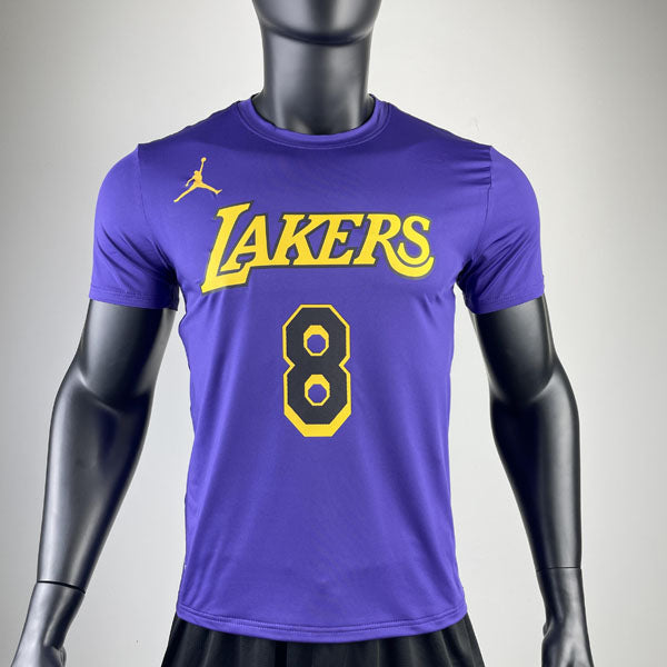 Camiseta NBA Los Angeles Lakers Kobe Bryant 8 DRI-FIT - Roxa