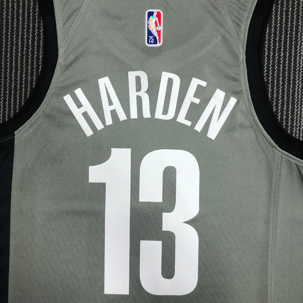 Regata NBA Brooklyn Nets Edição 75 anos 21/22 James Harden - Cinza