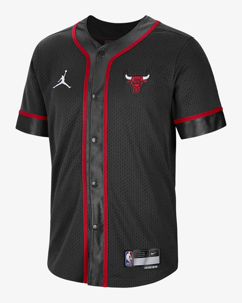 Camisa NBA Chicago Bulls Dri-Fit Botão