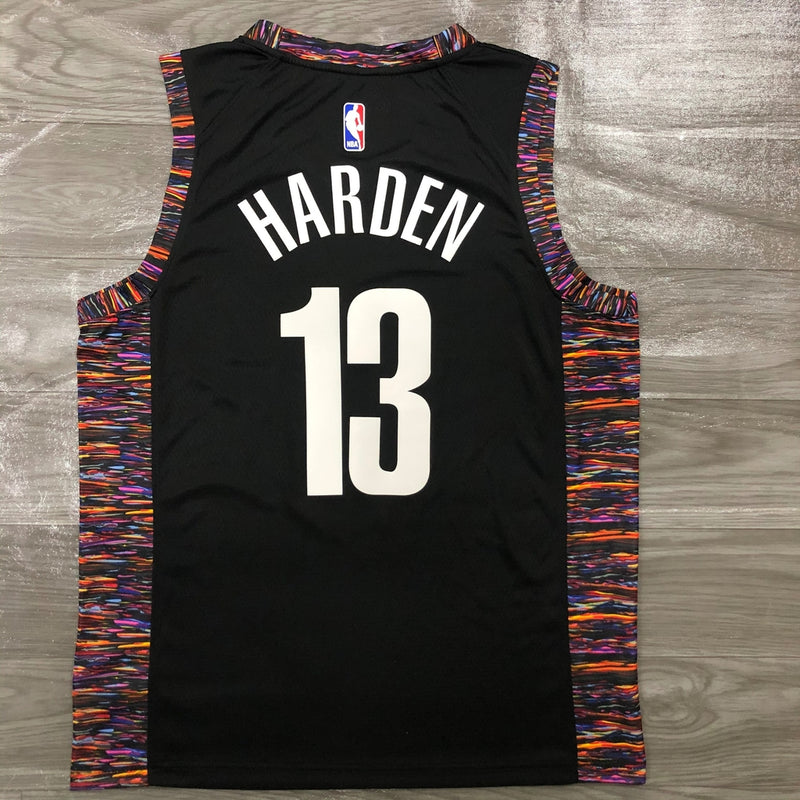 Regata NBA Brooklyn Nets City Edition 19/20 James Harden - Preta