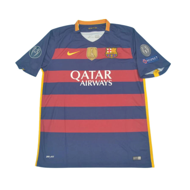 Camisa Retrô Barcelona 2015/16 - Messi