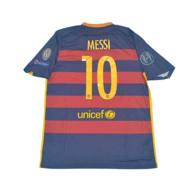 Camisa Retrô Barcelona 2015/16 - Messi