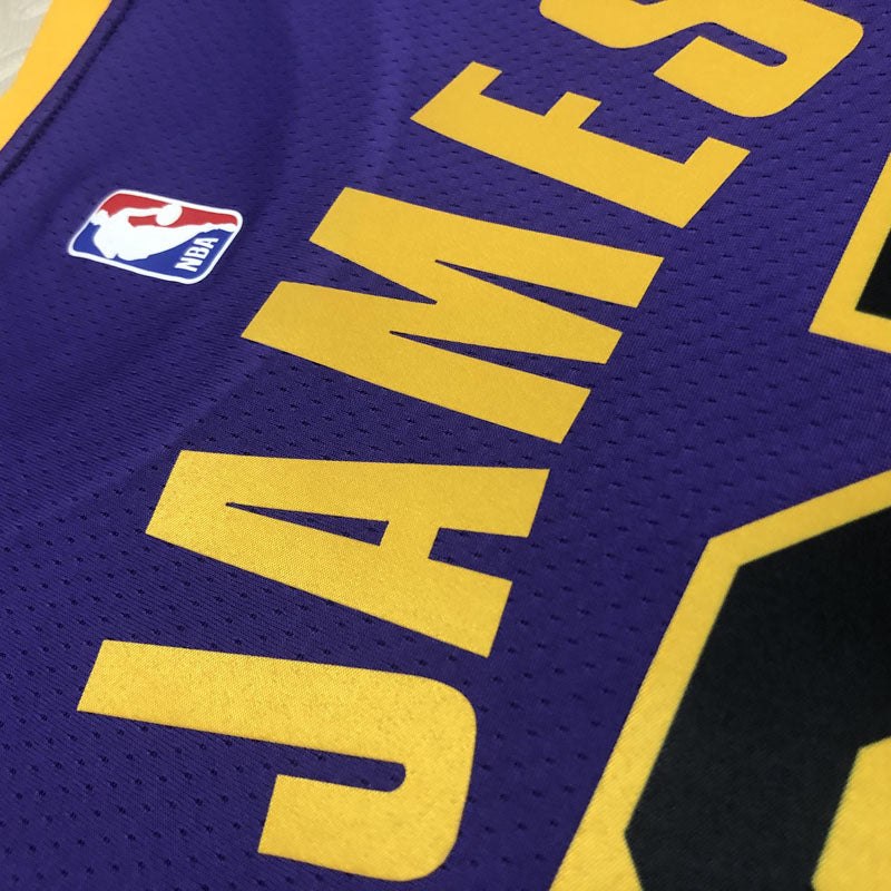 Regata NBA Los Angeles Lakers Statement 22/23 LeBron James 23 - Roxa