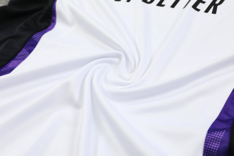 KIT REGATA REAL MADRID 24/25 - BRANCO/ROXO