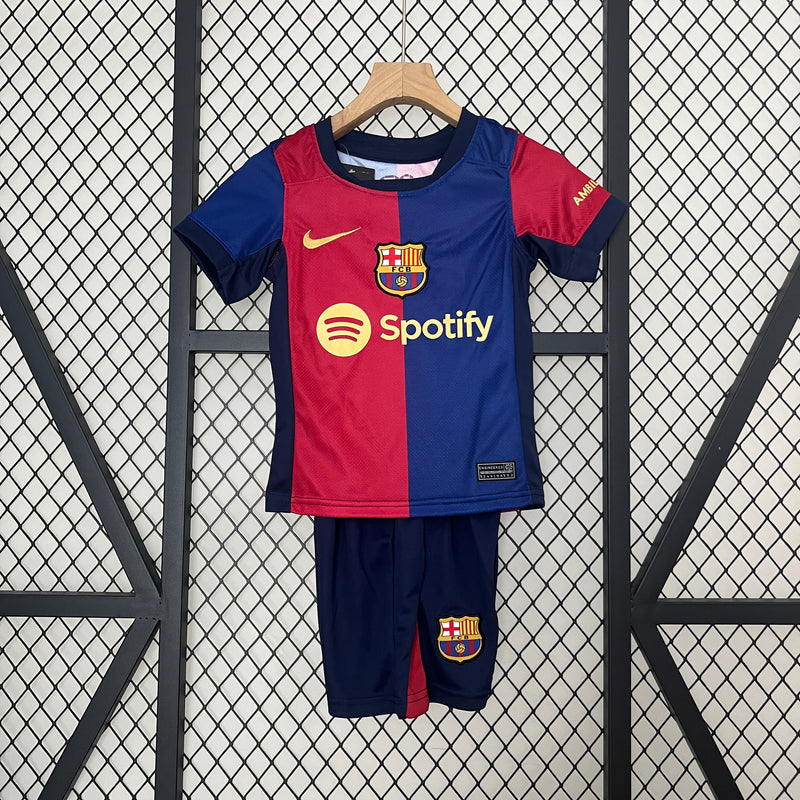 Conjunto Infantil Barcelona 2024/25 Home