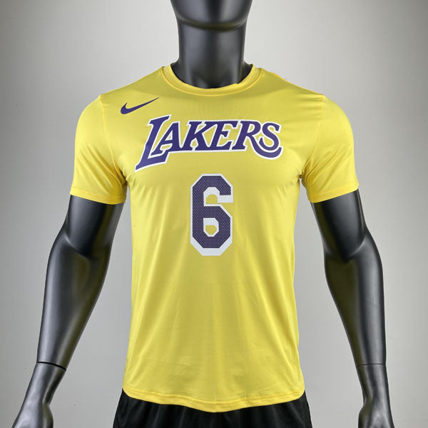 Camiseta NBA Los Angeles Lakers LeBron James DRI-FIT - Amarela