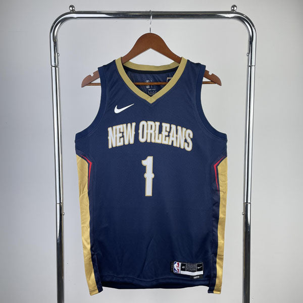 Regata NBA New Orleans Pelicans Icon Edition Zion Williamson - Azul