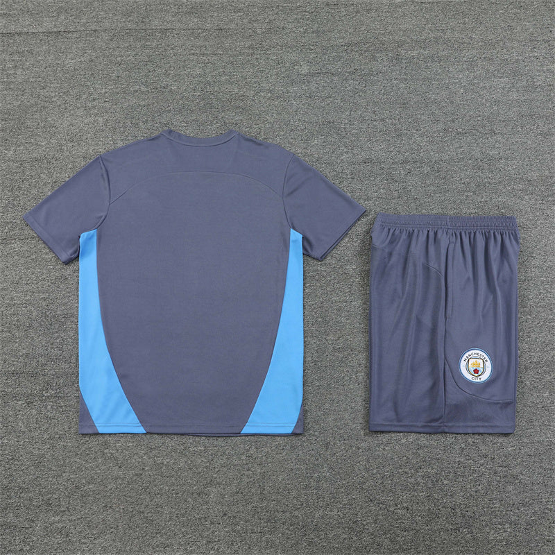 Kit Treino Manchester City 24/25 - Cinza