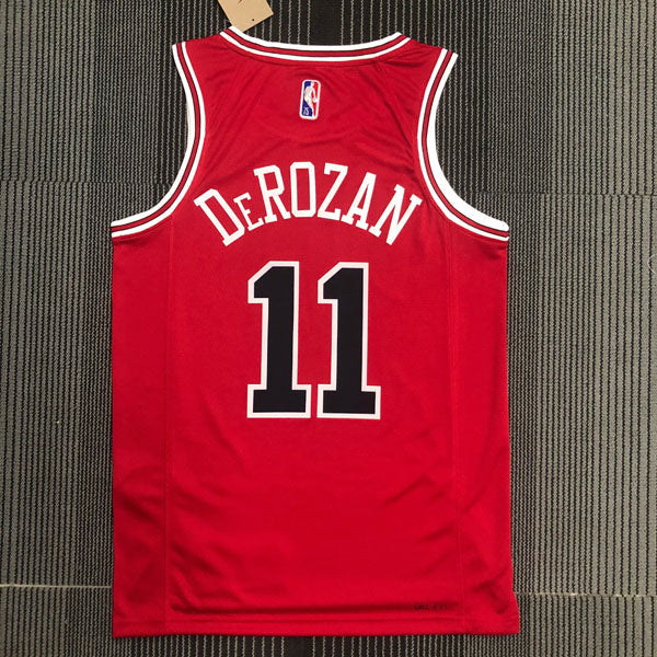 Regata NBA Chicago Bulls Icon Edição 75 anos DeRozan - Vermelha