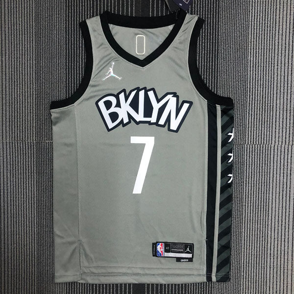 Regata NBA Brooklyn Nets Edição 75 anos 21/22 Kevin Durant - Cinza