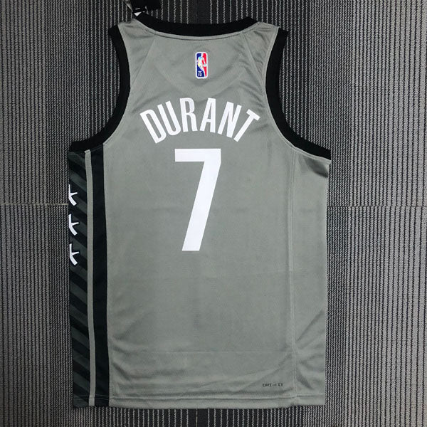 Regata NBA Brooklyn Nets Edição 75 anos 21/22 Kevin Durant - Cinza