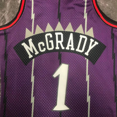 Regata Toronto Raptors Retrô Mitchell & Ness 1998/1999 McGrady - Roxa