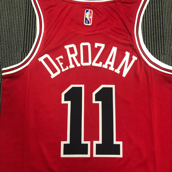 Regata NBA Chicago Bulls Icon Edição 75 anos DeRozan - Vermelha