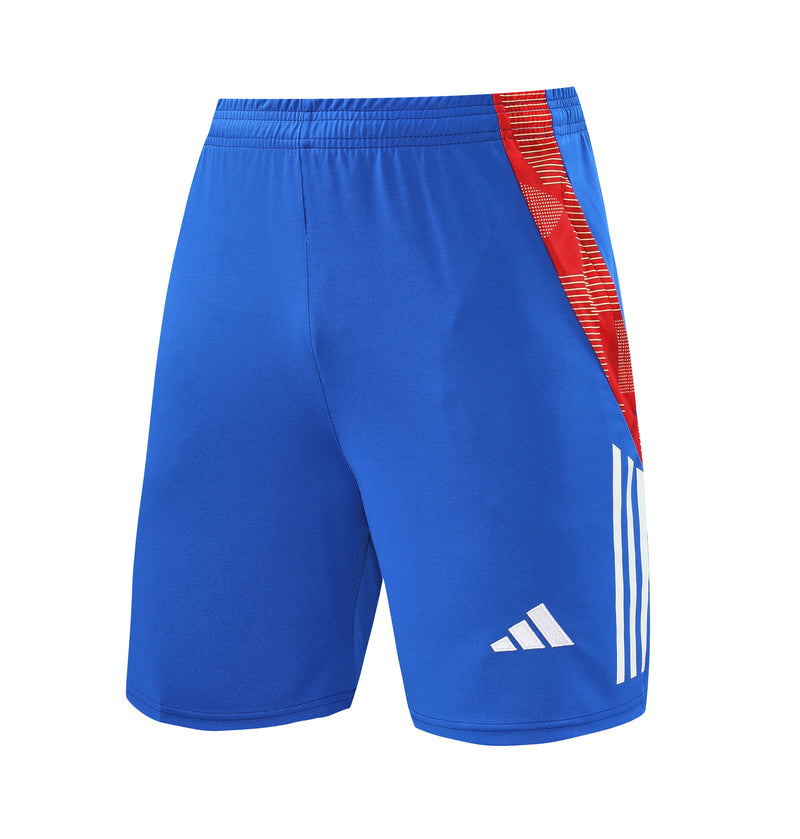 Short Treino Adidas - Azul/Vermelho