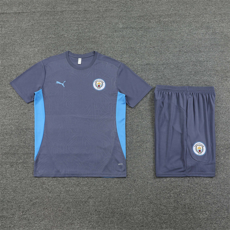 Kit Treino Manchester City 24/25 - Cinza