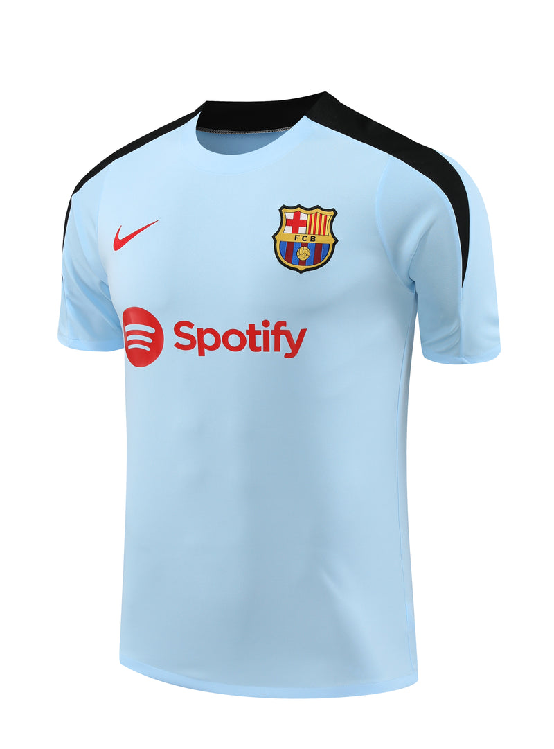 Camisa Barcelona Treino 2024/25 - Azul Claro