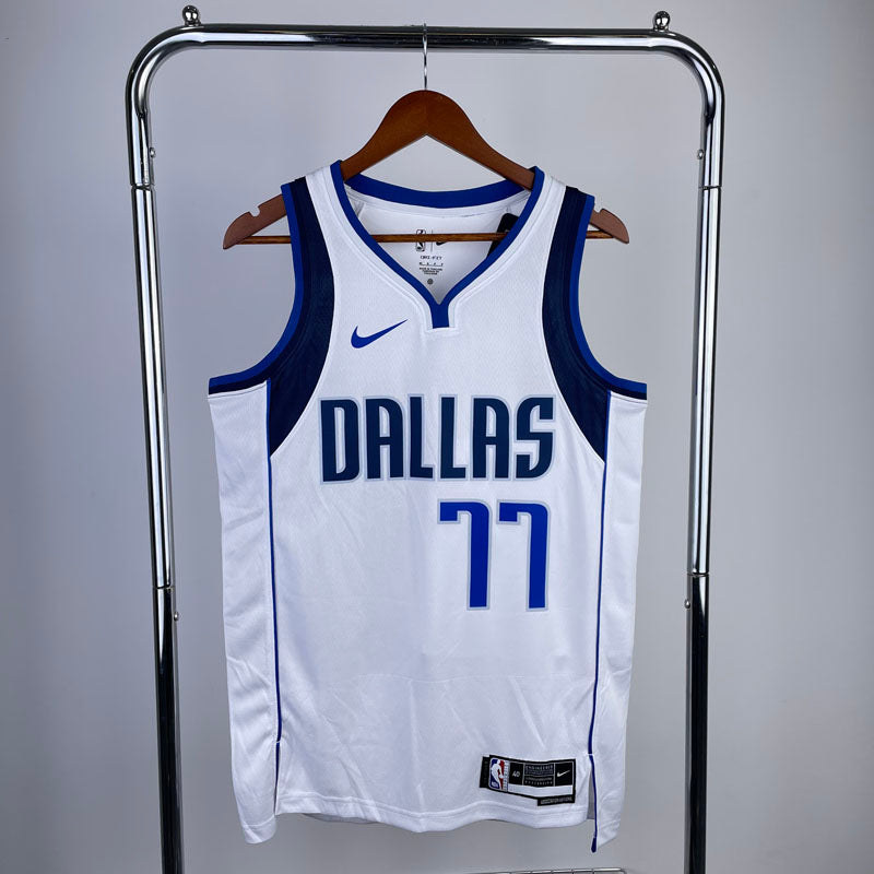 Regata NBA Dallas Mavericks Association Edition 23/24 Luka Doncic - Branca