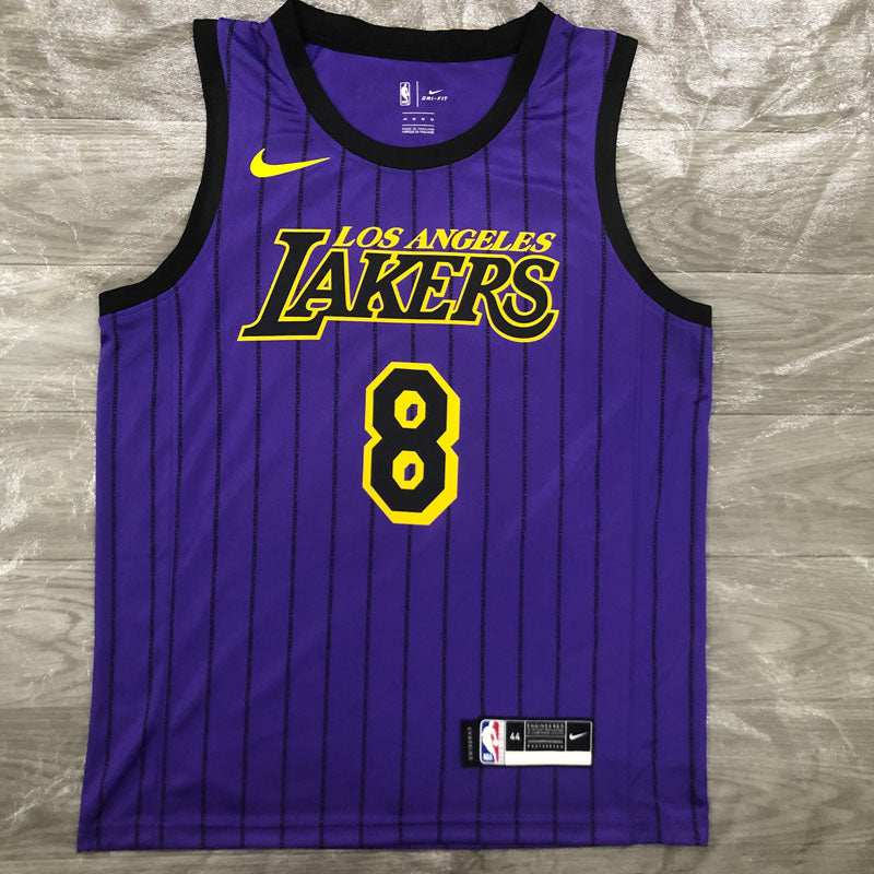 Regata NBA Los Angeles Lakers City Edition 18/19 Kobe Bryant 8 - Roxa