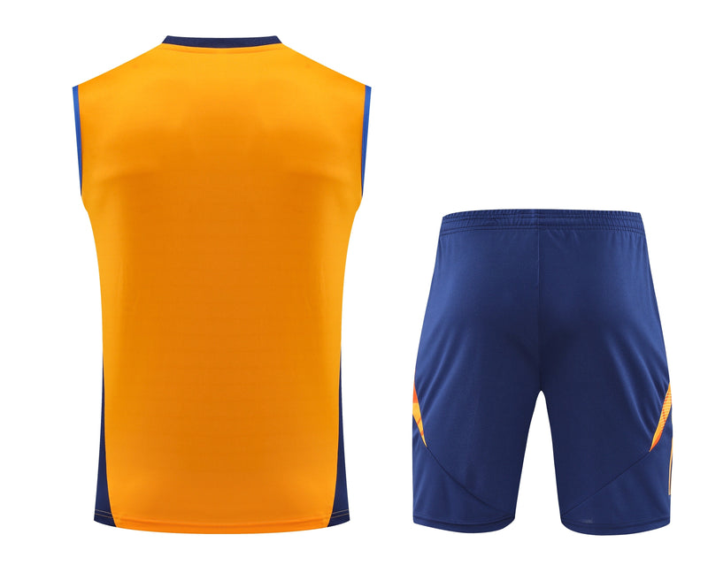 Kit Regata Adidas - Laranja/Azul Escuro