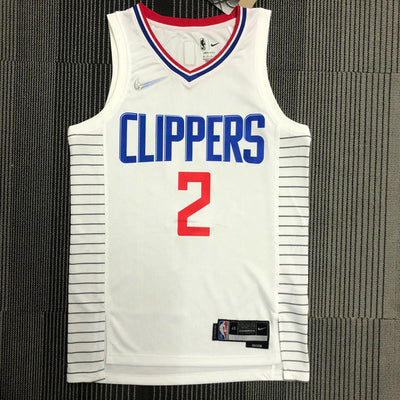 Regata NBA Los Angeles Clippers Association Edição 75 anos 21/22 Kawhi Leonard - Branca