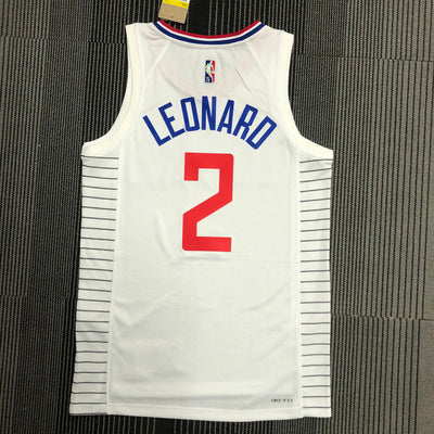 Regata NBA Los Angeles Clippers Association Edição 75 anos 21/22 Kawhi Leonard - Branca