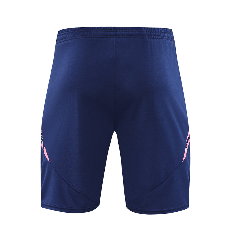 Short Treino Adidas - Azul/Rosa