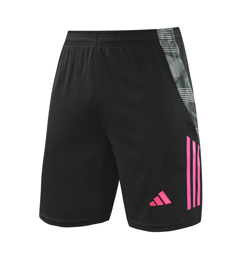 Short Treino Adidas - Preto/Rosa