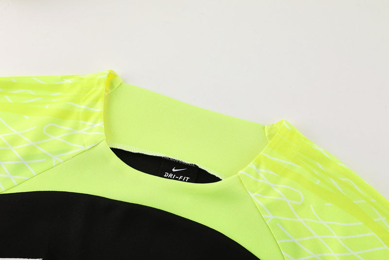 Camisa Treino Nike - Preto/Verde Neon