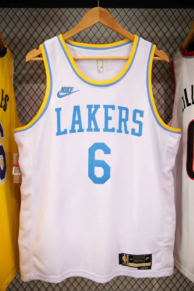 Regata NBA Los Angeles Lakers Classic Edition 22/23 LeBron James - Branca