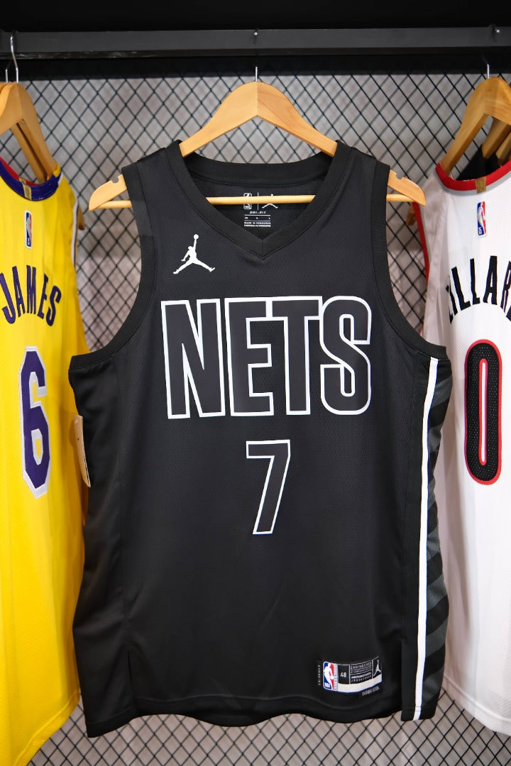 Regata NBA Brooklyn Nets Statement Edition 22/23 Kevin Durant - Preta