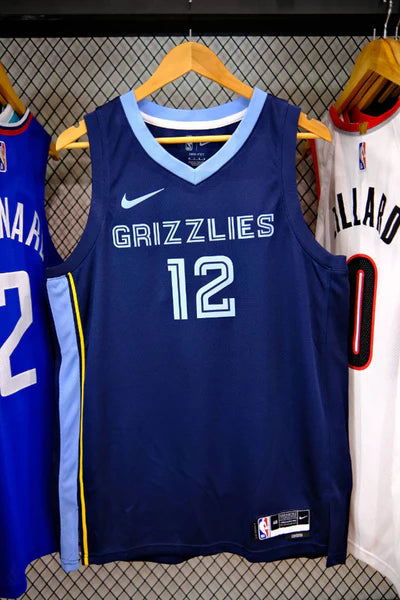 Regata NBA Memphis Grizzlies Icon Edition 23/24 Ja Morant - Azul