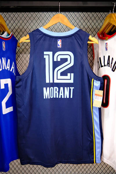 Regata NBA Memphis Grizzlies Icon Edition 23/24 Ja Morant - Azul