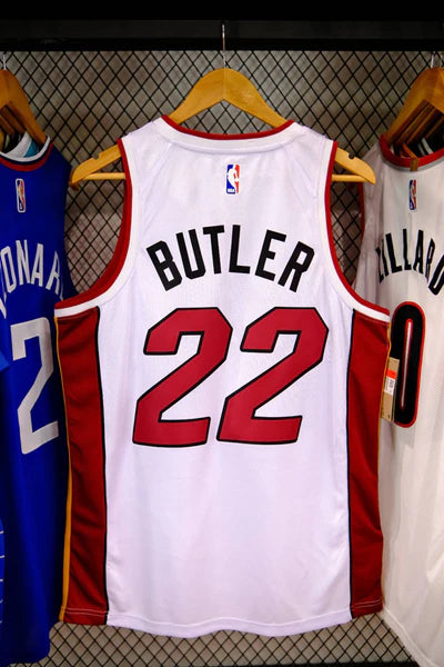 Regata NBA Miami Heat Association Edition 23/24 Jimmy Butler - Branca