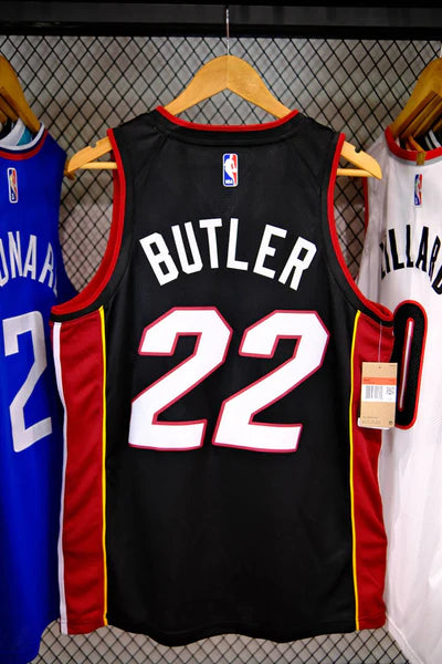 Regata NBA Miami Heat Icon Edition 23/24 Jimmy Butler - Preta