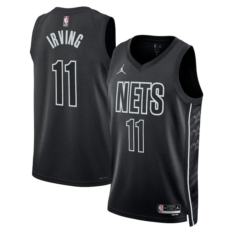 Regata NBA Brooklyn Nets Statement Edition 22/23 Kyrie Irving - Preta