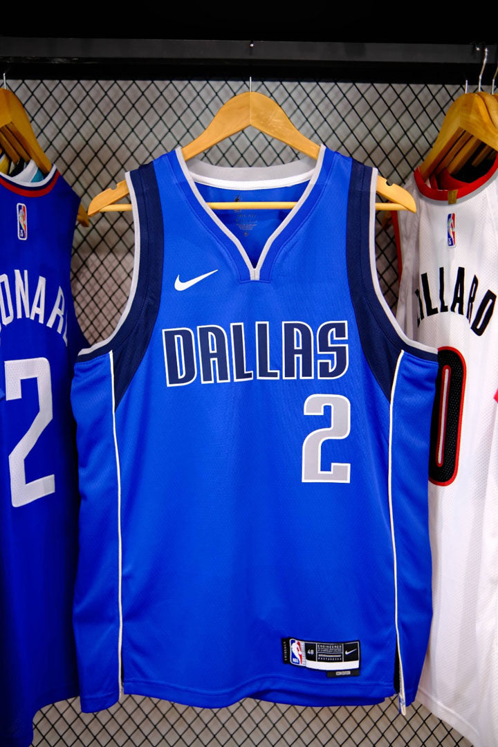 Regata NBA Dallas Mavericks Icon Edition 23/24 Kyrie Irving - Azul