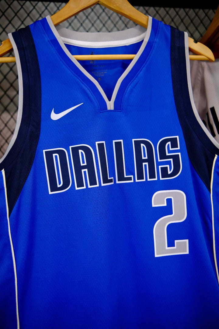 Regata NBA Dallas Mavericks Icon Edition 23/24 Kyrie Irving - Azul