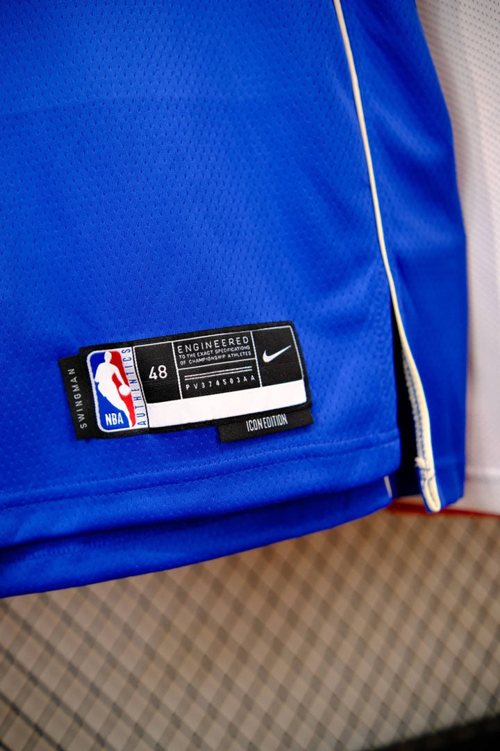 Regata NBA Dallas Mavericks Icon Edition 23/24 Kyrie Irving - Azul