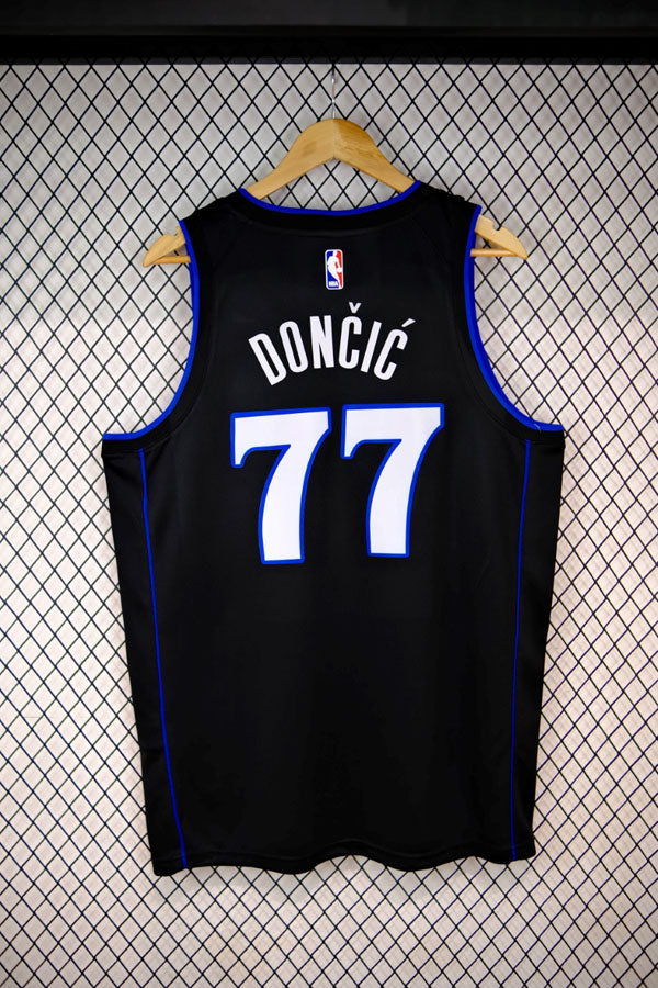 Regata NBA Dallas Mavericks City Edition 23/24 Luka Doncic - Preta