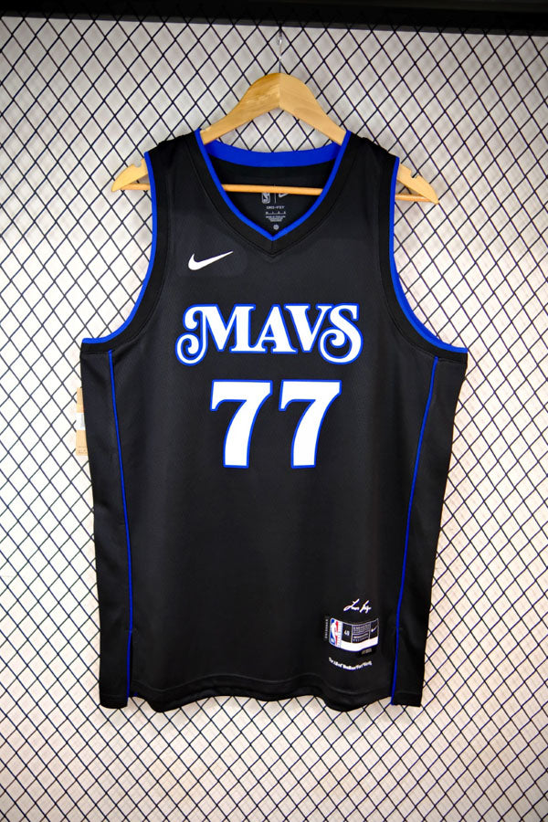 Regata NBA Dallas Mavericks City Edition 23/24 Luka Doncic - Preta