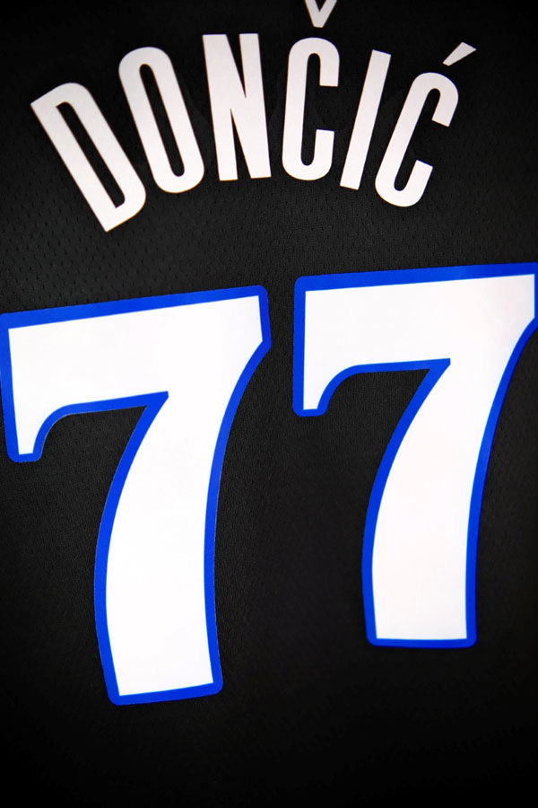 Regata NBA Dallas Mavericks City Edition 23/24 Luka Doncic - Preta