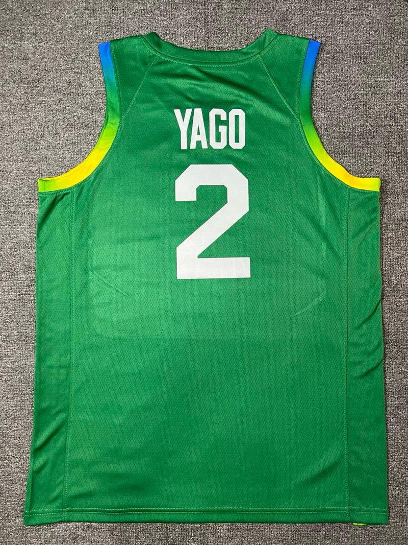 Regata Seleção Brasileira Basquete 24/25 Olimpiadas Verde