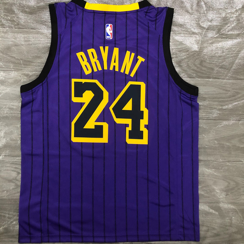 Regata NBA Los Angeles Lakers City Edition 18/19 Kobe Bryant 24 - Roxa