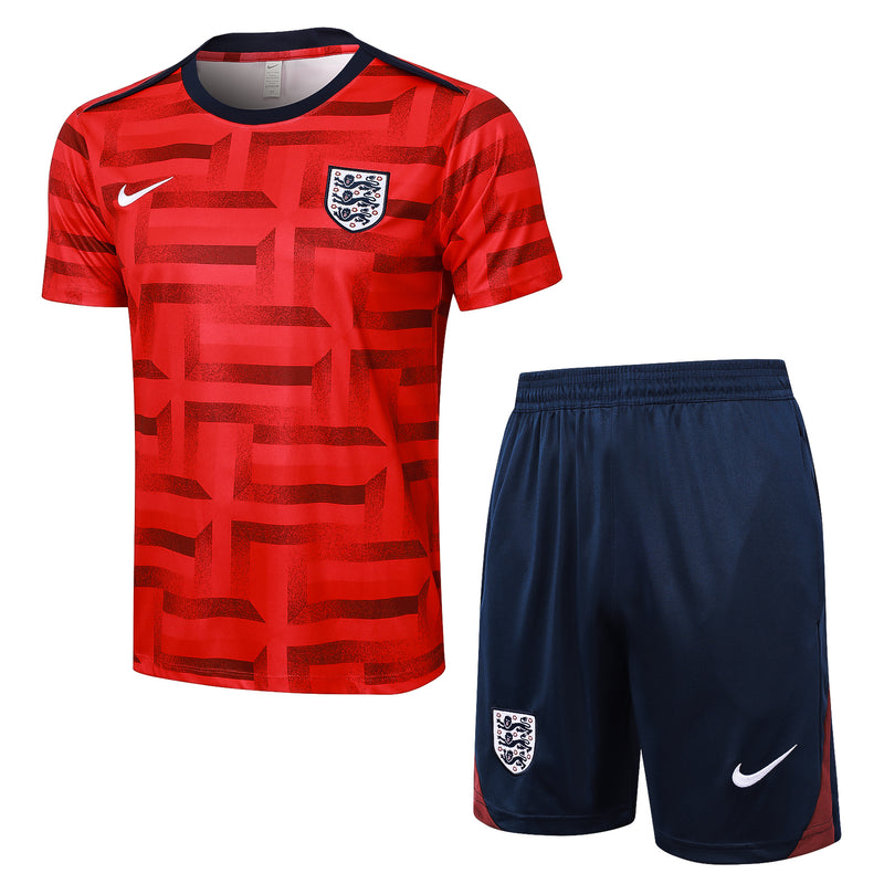 Kit Treino Inglaterra 24/25 - Vermelho