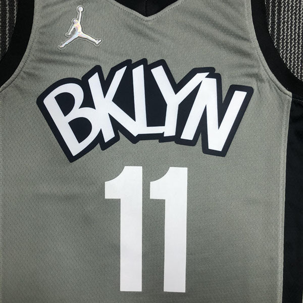 Regata NBA Brooklyn Nets Edição 75 anos 21/22 Kyrie Irving - Cinza