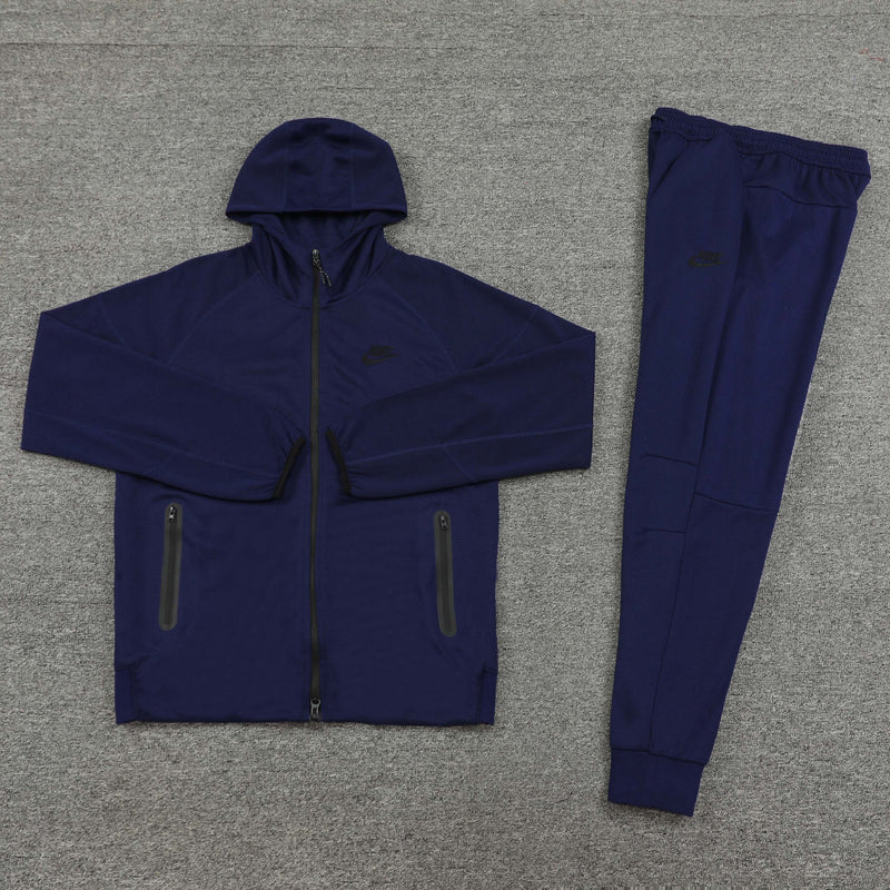 Conjunto Nike Tech Fleece Azul