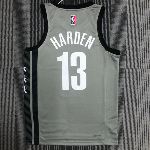 Regata NBA Brooklyn Nets Edição 75 anos 21/22 James Harden - Cinza