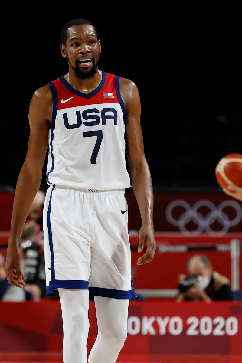 Regata Seleção Americana de Basquete 21/22 Kevin Durant Branca